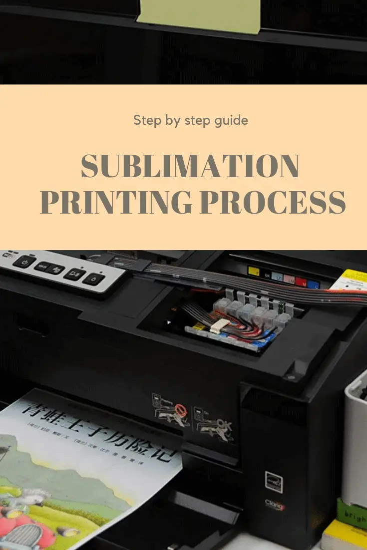 step sublimation printing process
