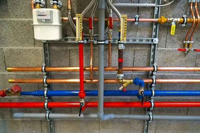 home plumbing pipes