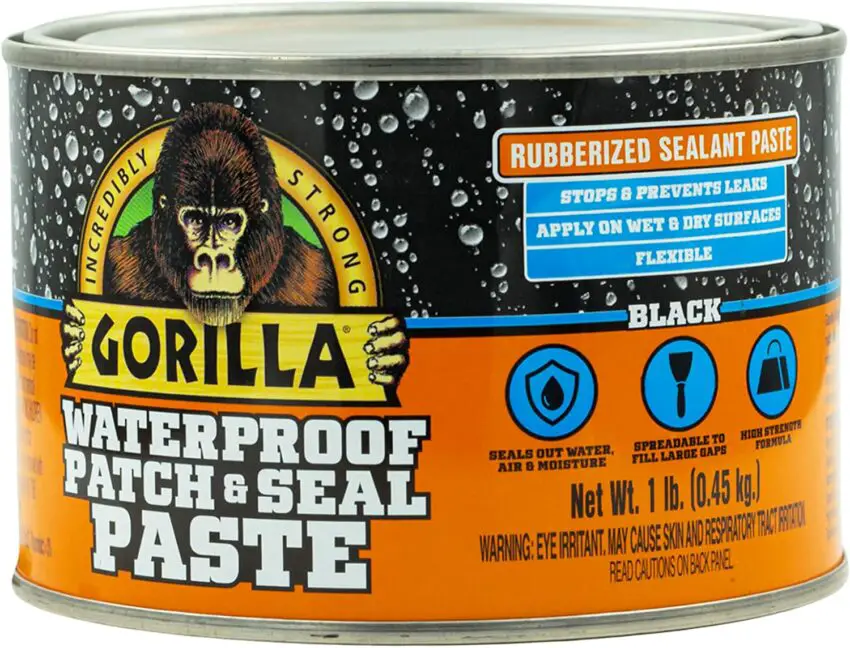 Gorilla Waterproof Patch & Seal Rubberized Sealant Paste